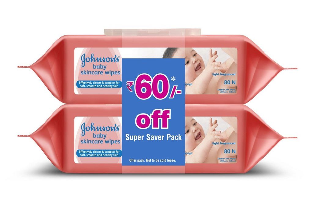Johnson's Baby Skincare Wipes