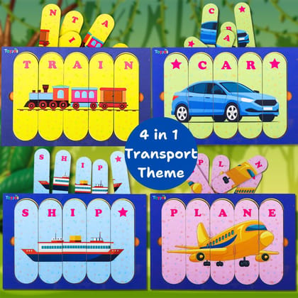 TOYJOS Wooden Animal and Transport Stick Puzzle with Frame | Preschool Montessori Educational Memory Learning 8 in 1 Jigsaw Board Games | Birthday and Return Gifts for Boys, Girls (2-7 Years Kids) TOYJOS Wooden Animal and Transport Stick Puzzle with Frame | Preschool Montessori Educational Memory Learning 8 in 1 Jigsaw Board Games | Birthday and Return Gifts for Boys, Girls (2-7 Years Kids)