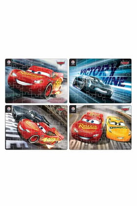 4 In 1 Car Jigsaw Puzzles For Kids