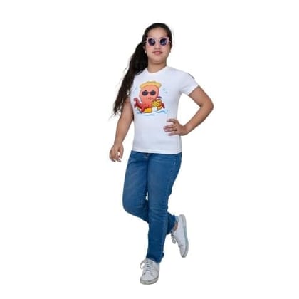 KUCHU On Octopus (6–7 Years) | Graphic T-Shirt | Regular Fit | Breathable Fabric | Summer Wear