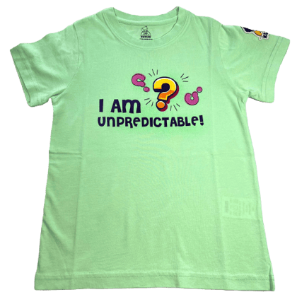 KUCHU Unisex Tshirt | Made of Super Combed Cotton-Modal Natural Fiber Better Than 100% Cotton| Soft & Breathable Fabric| Unique Digitally Printed Design |Vibrant Colour | I Am Unpredictable