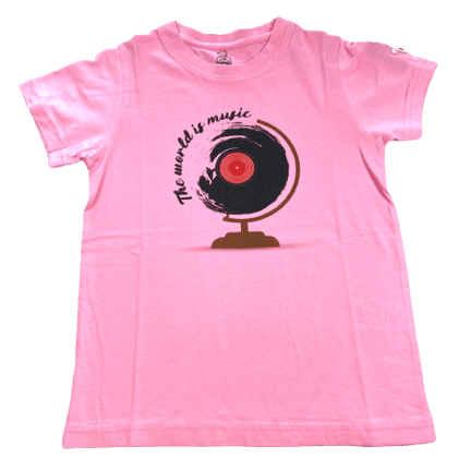 KUCHU Unisex Tshirt | Made of Super Combed Cotton-Modal Natural Fiber Better Than 100% Cotton| Soft & Breathable Fabric| Unique Digitally Printed Design |Vibrant Colour | World Is Music